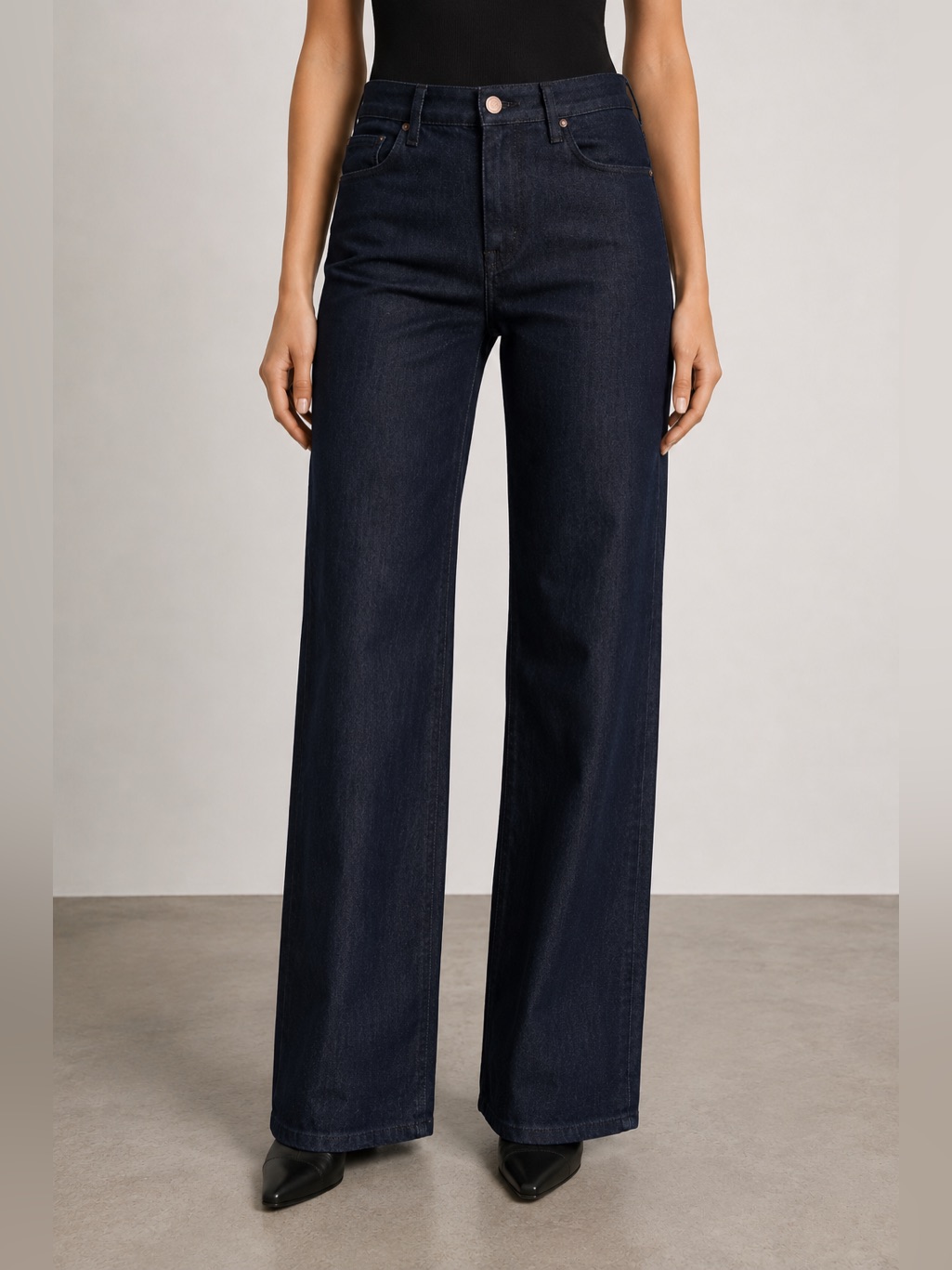 J Brand Eva High Rise Flare Jeans 28 Dark Wash Long Wide Leg Denim